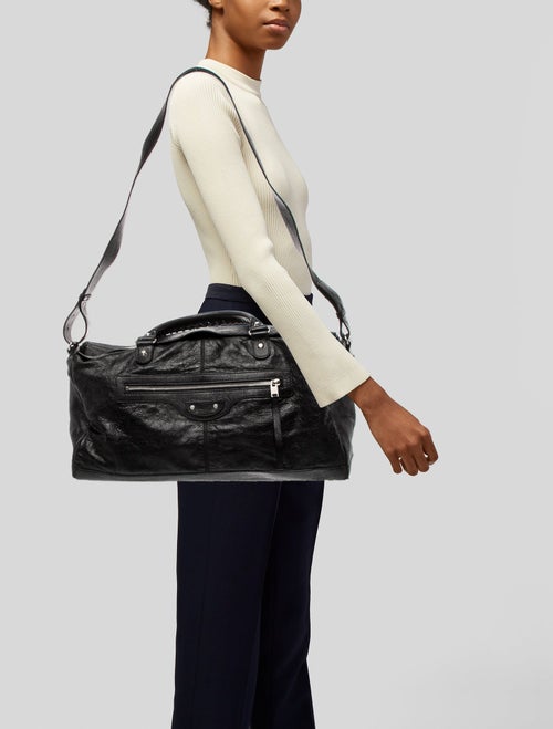 Balenciaga Leather Motocross Classic City