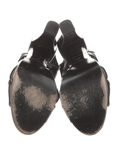 Balenciaga Patent Leather Slingback Pumps