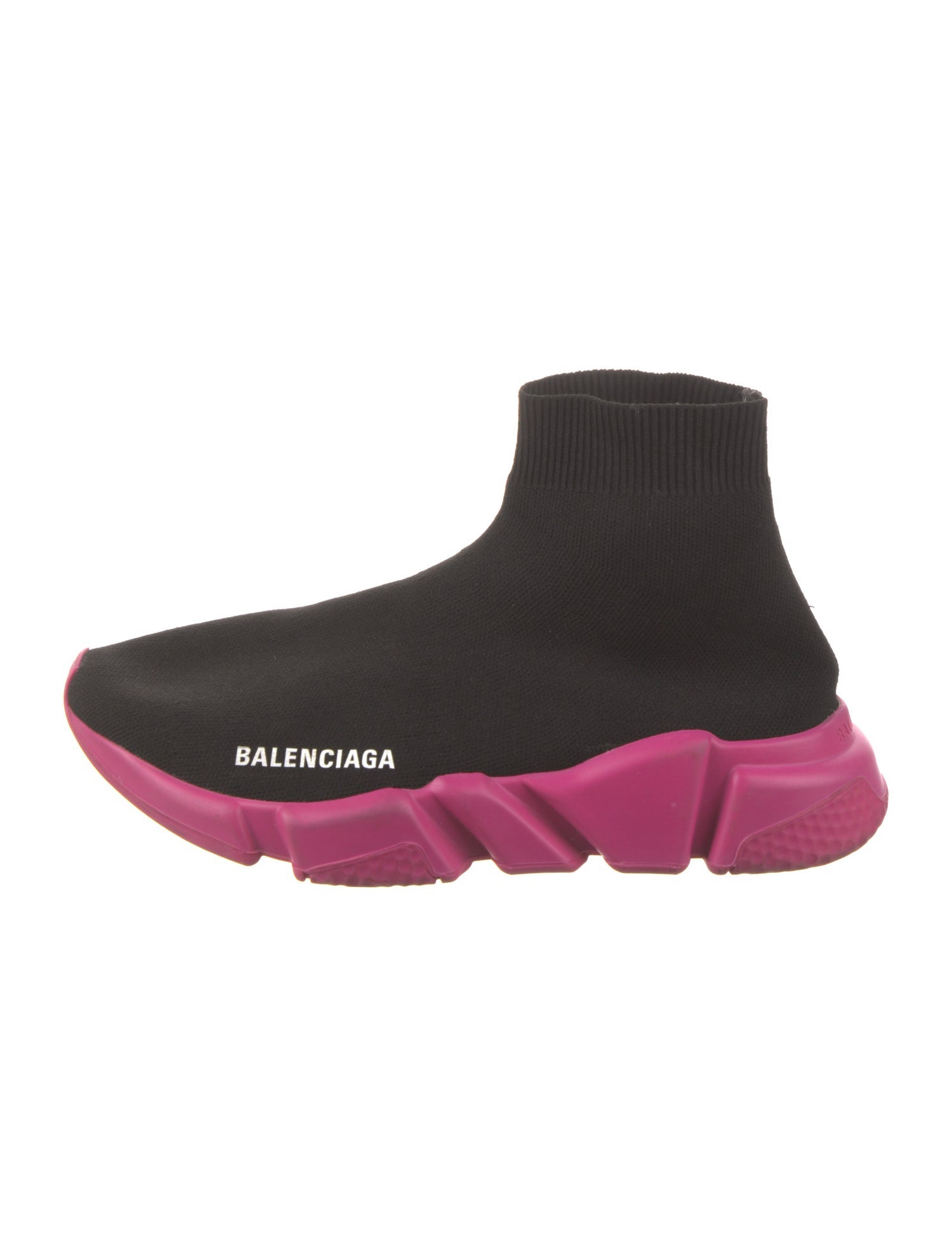 Balenciaga Speed Trainer 'Black Pink' Sock Sneakers
