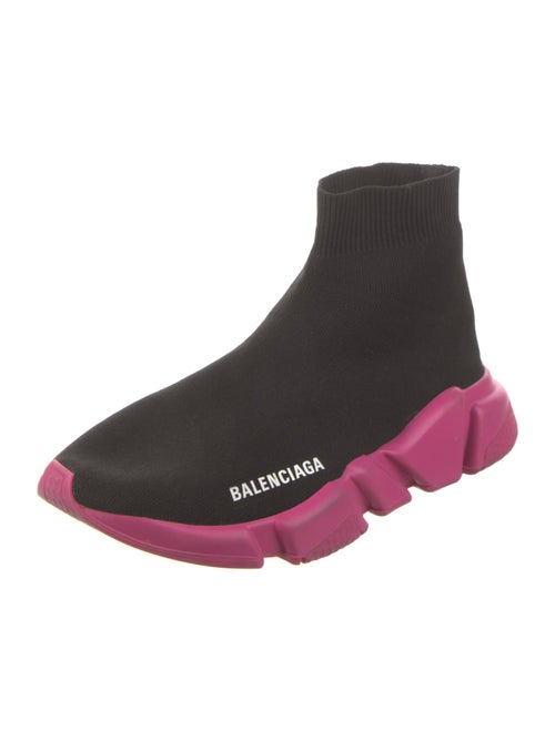 Balenciaga Speed Trainer 'Black Pink' Sock Sneakers