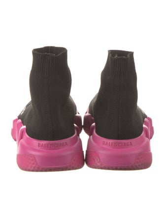 Balenciaga Speed Trainer 'Black Pink' Sock Sneakers