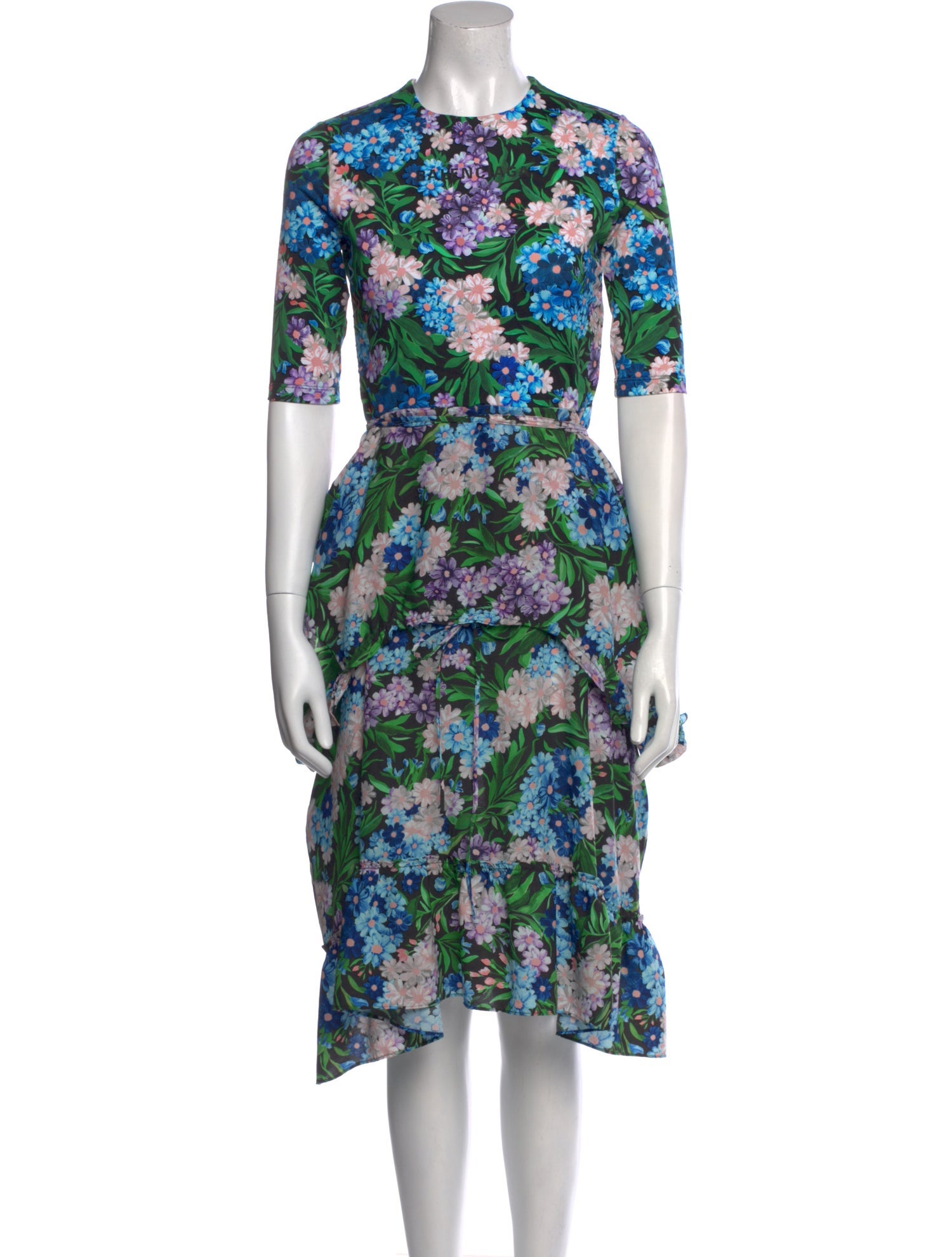 Balenciaga 2018 Midi Length Dress