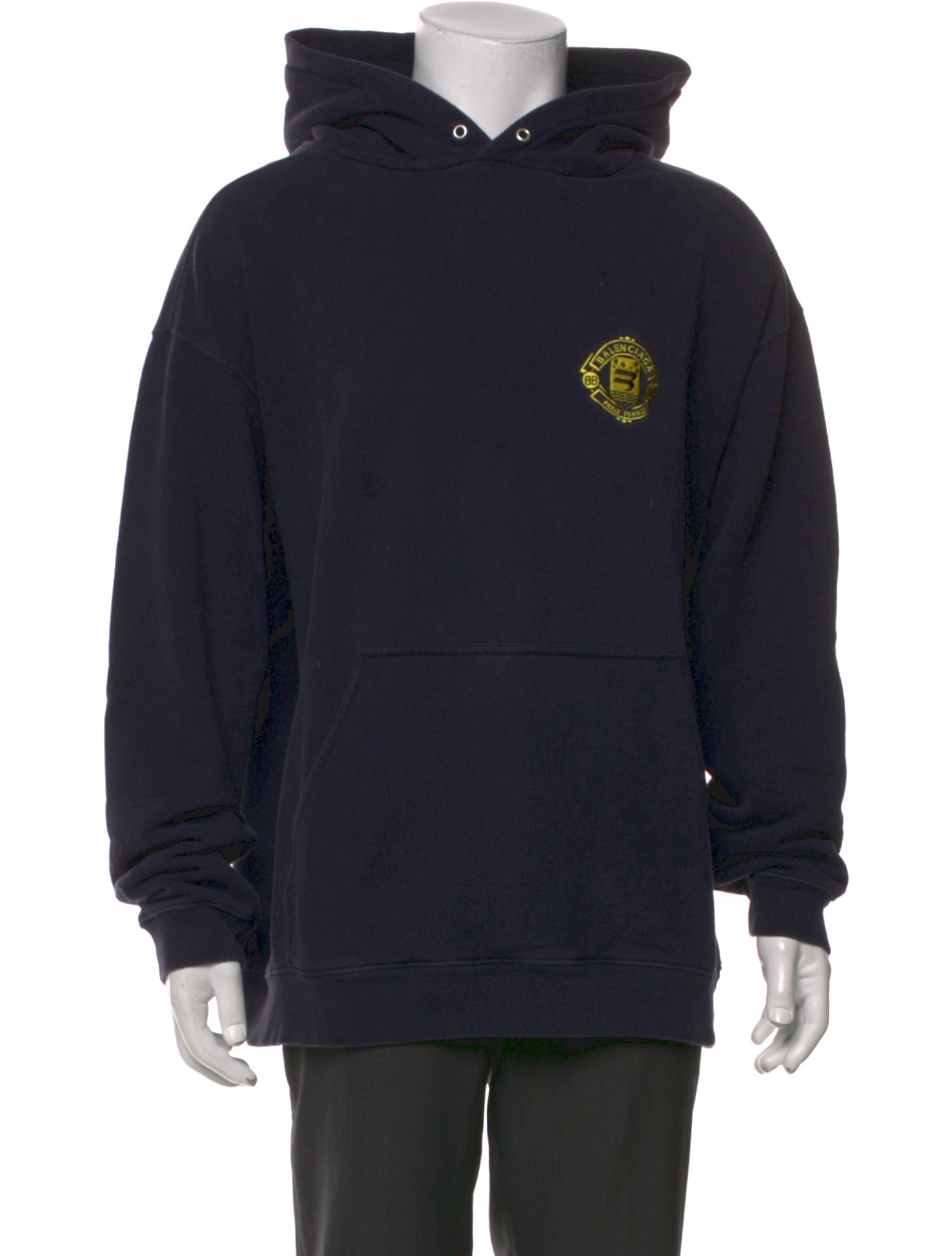 Balenciaga 2021 Graphic Print Hoodie