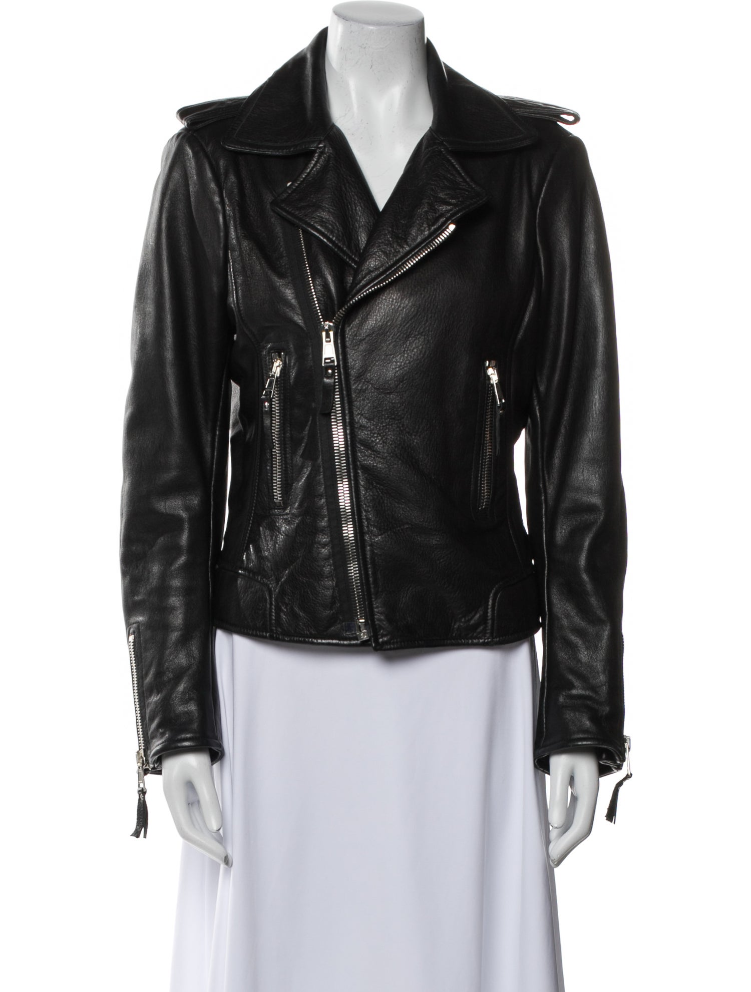 Balenciaga 2013 Leather Biker Jacket