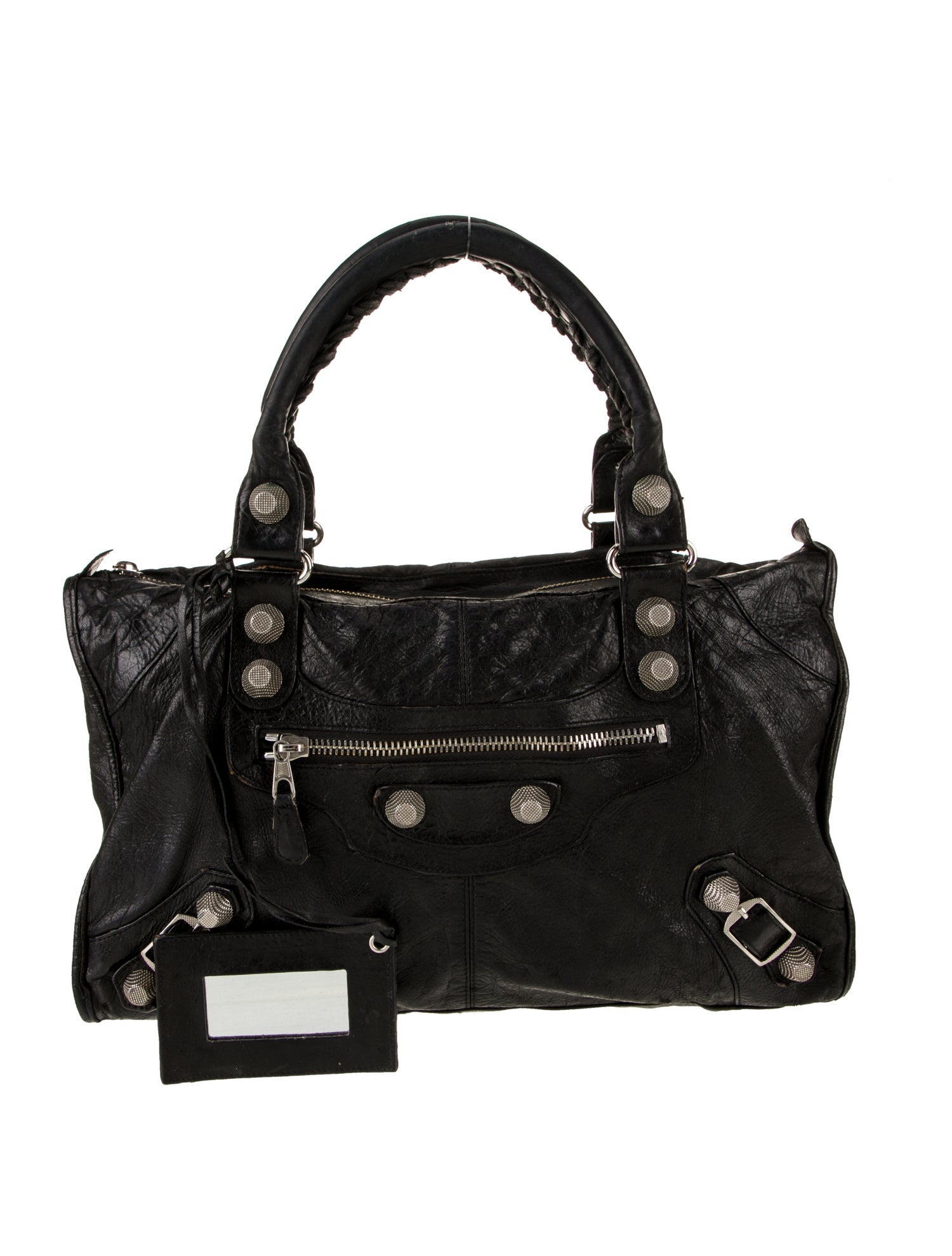 Balenciaga Leather Motocross City Giant