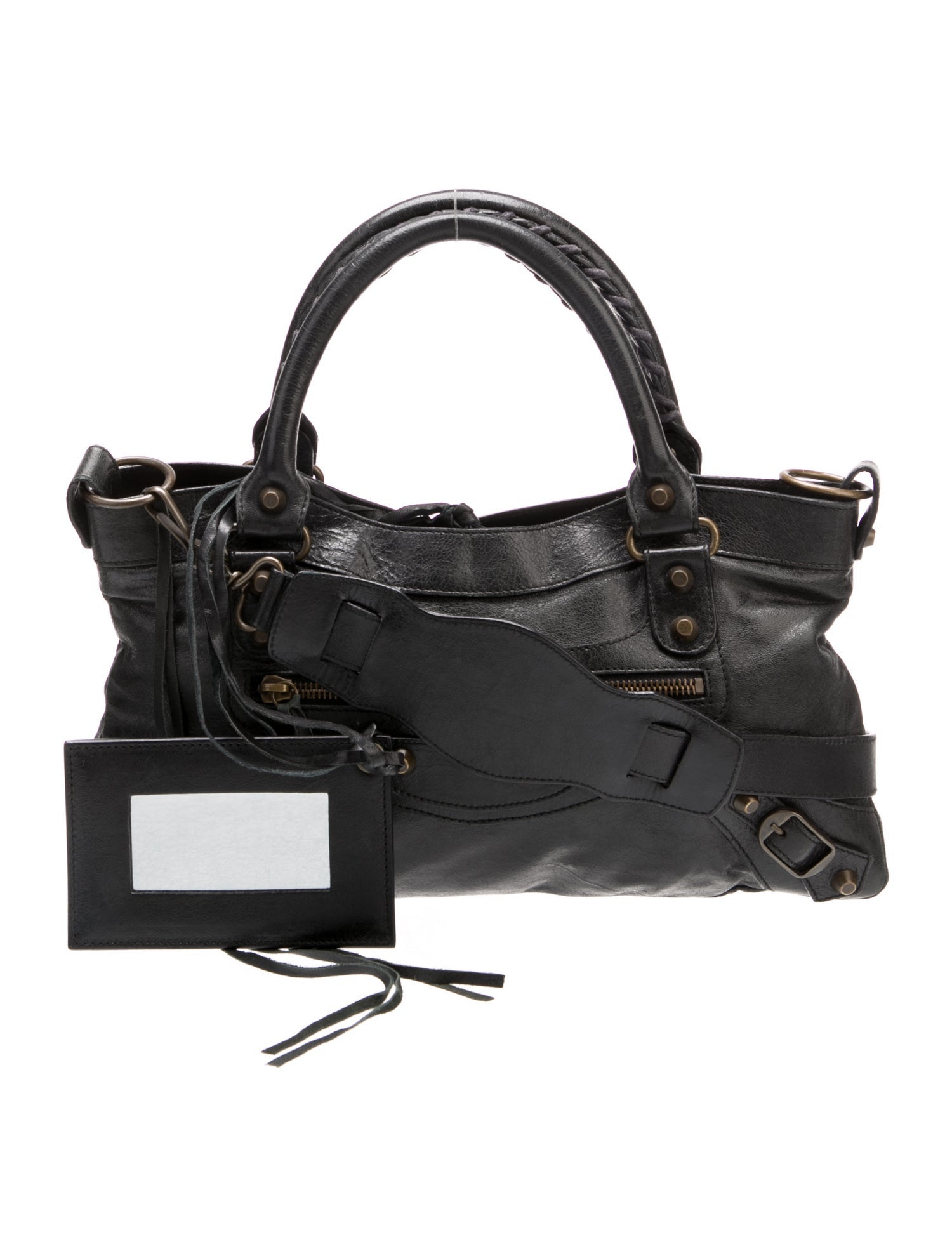 Balenciaga Leather Motocross Classic First