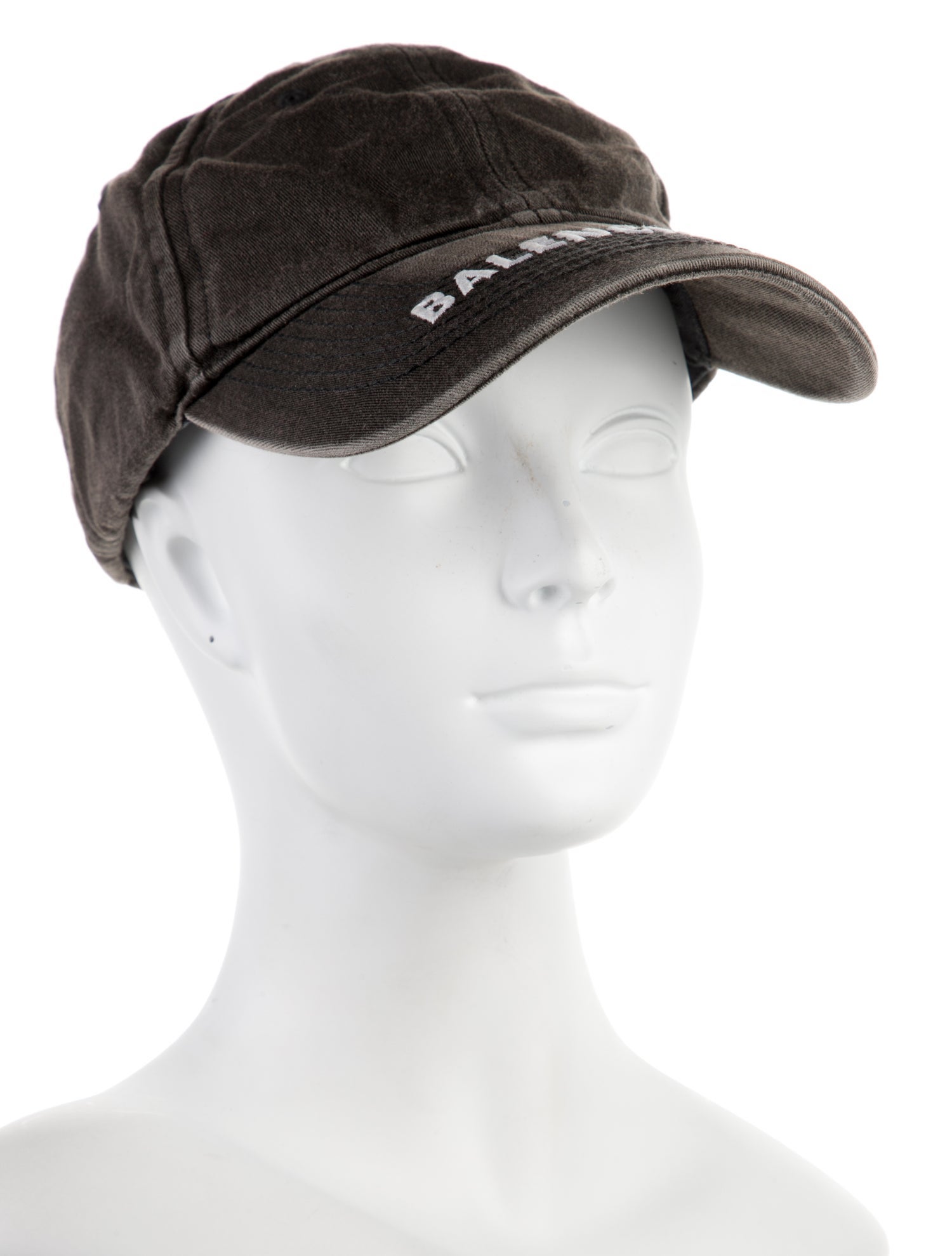Balenciaga Grey Baseball Cap