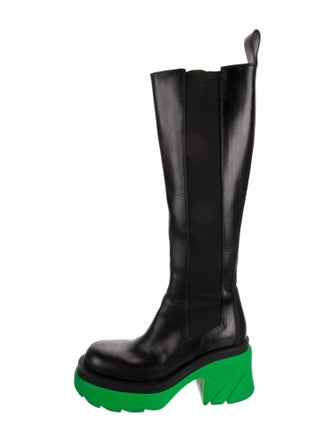 Balenciaga Leather Rain Boots