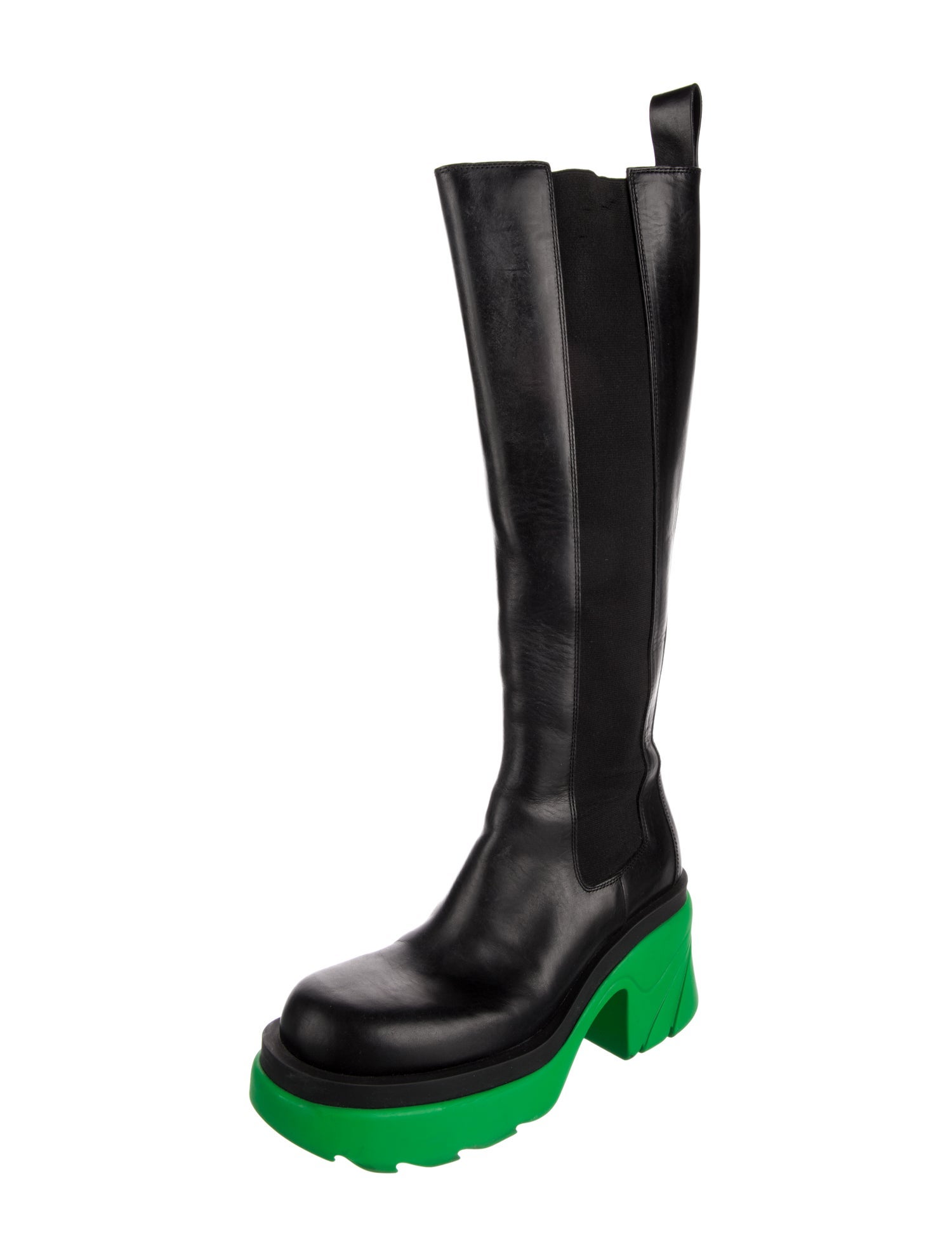 Balenciaga Leather Rain Boots