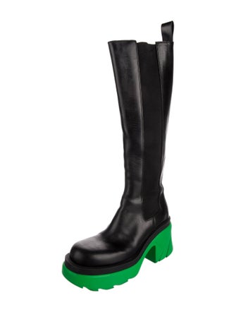 Balenciaga Leather Rain Boots