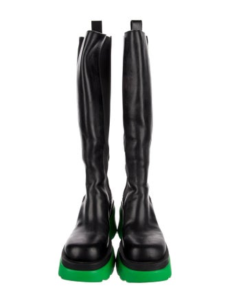 Balenciaga Leather Rain Boots