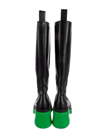 Balenciaga Leather Rain Boots