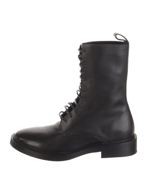 Balenciaga Leather Combat Boots