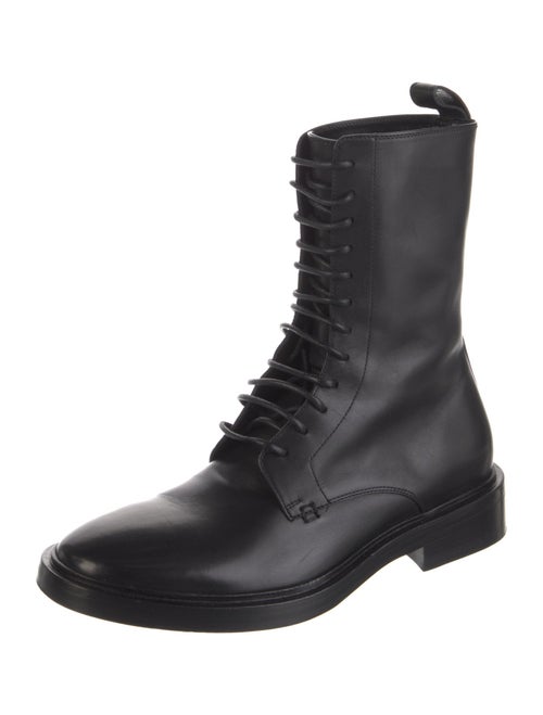 Balenciaga Leather Combat Boots