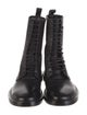 Balenciaga Leather Combat Boots