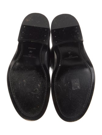 Balenciaga Leather Combat Boots