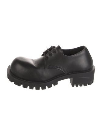 Balenciaga Leather Derby Shoes