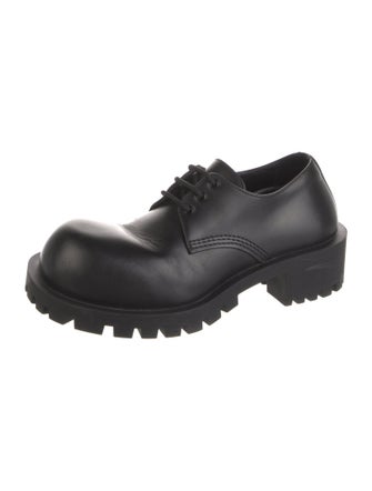 Balenciaga Leather Derby Shoes