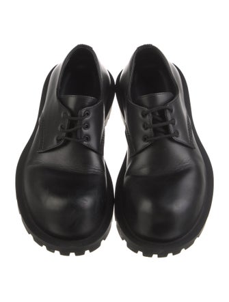 Balenciaga Leather Derby Shoes