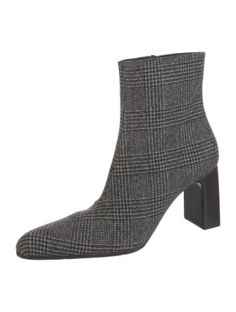 Balenciaga Houndstooth Print Sock Boots