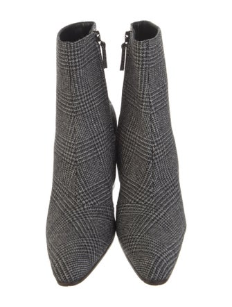 Balenciaga Houndstooth Print Sock Boots