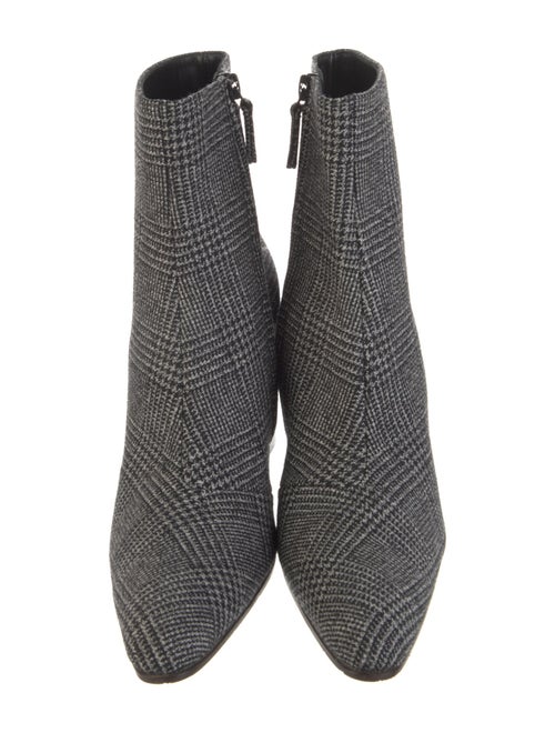 Balenciaga Houndstooth Print Sock Boots