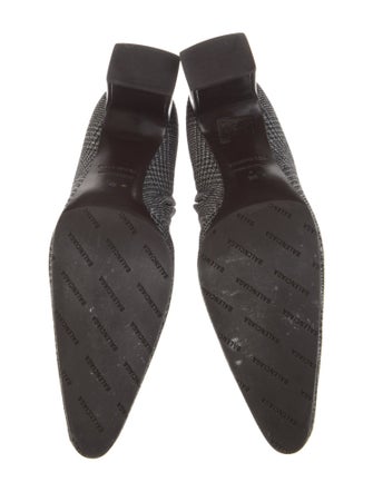 Balenciaga Houndstooth Print Sock Boots