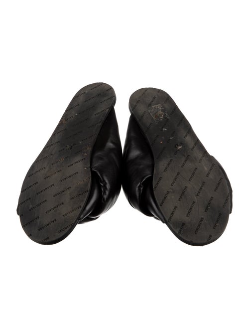 Balenciaga Leather Slides