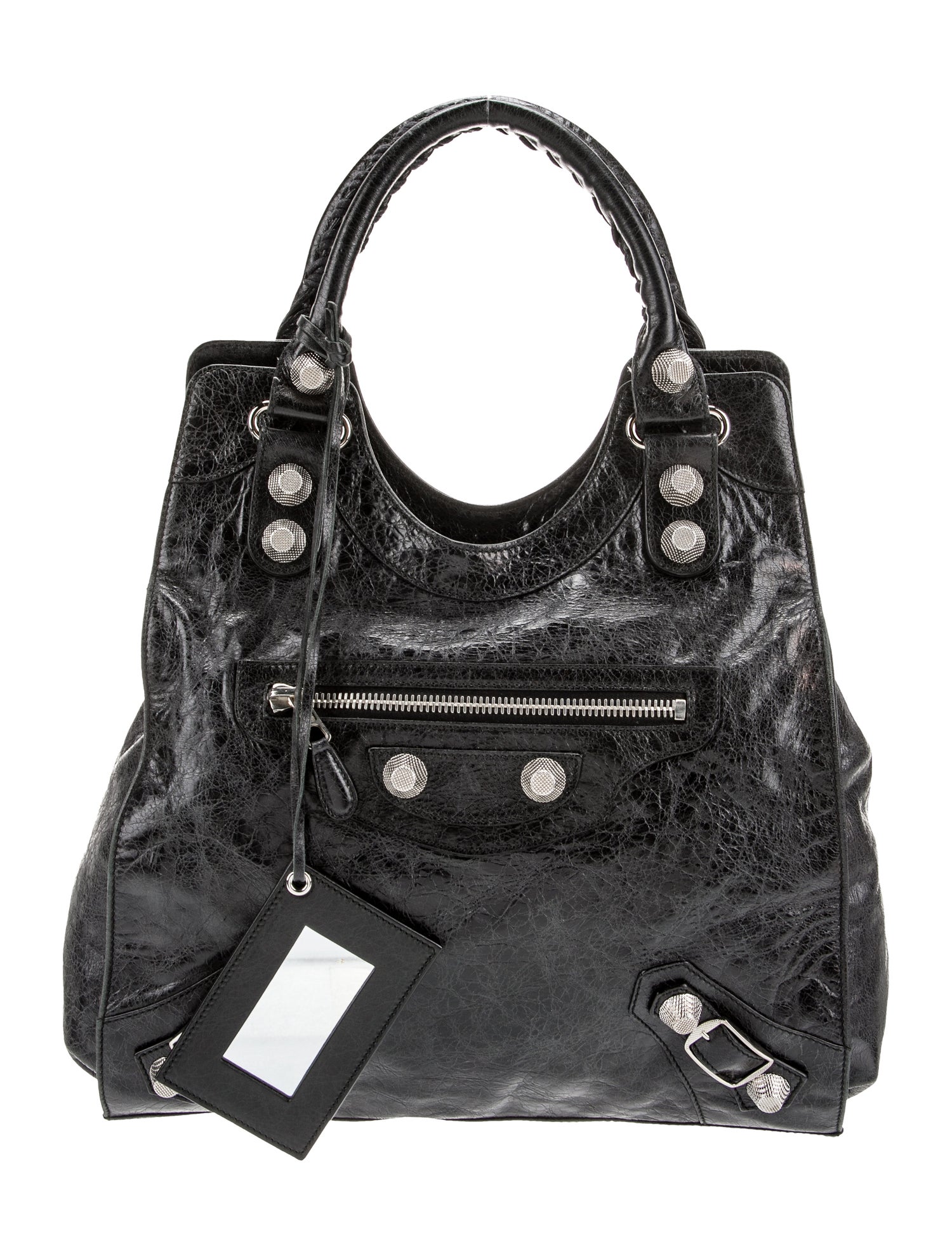 Balenciaga Leather Motocross Giant Folder Vintage