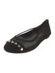Balenciaga Suede Studded Accents Ballet Flats