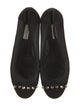 Balenciaga Suede Studded Accents Ballet Flats