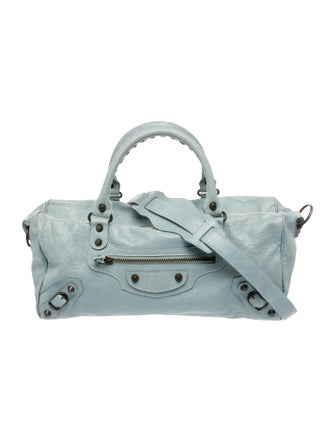 Balenciaga Leather Motocross Twiggy