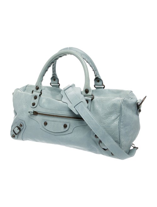 Balenciaga Leather Motocross Twiggy