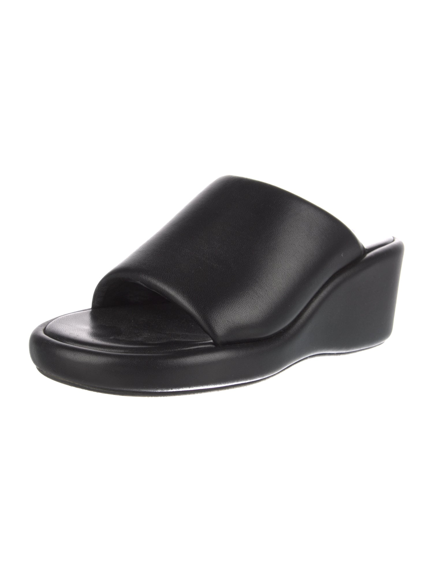 Balenciaga Leather Slides