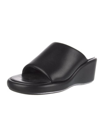 Balenciaga Leather Slides