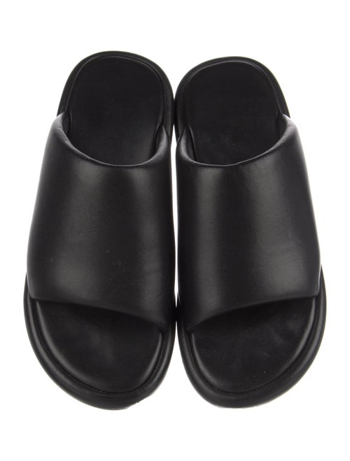 Balenciaga Leather Slides