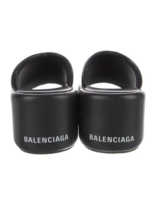 Balenciaga Leather Slides