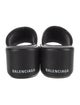 Balenciaga Leather Slides