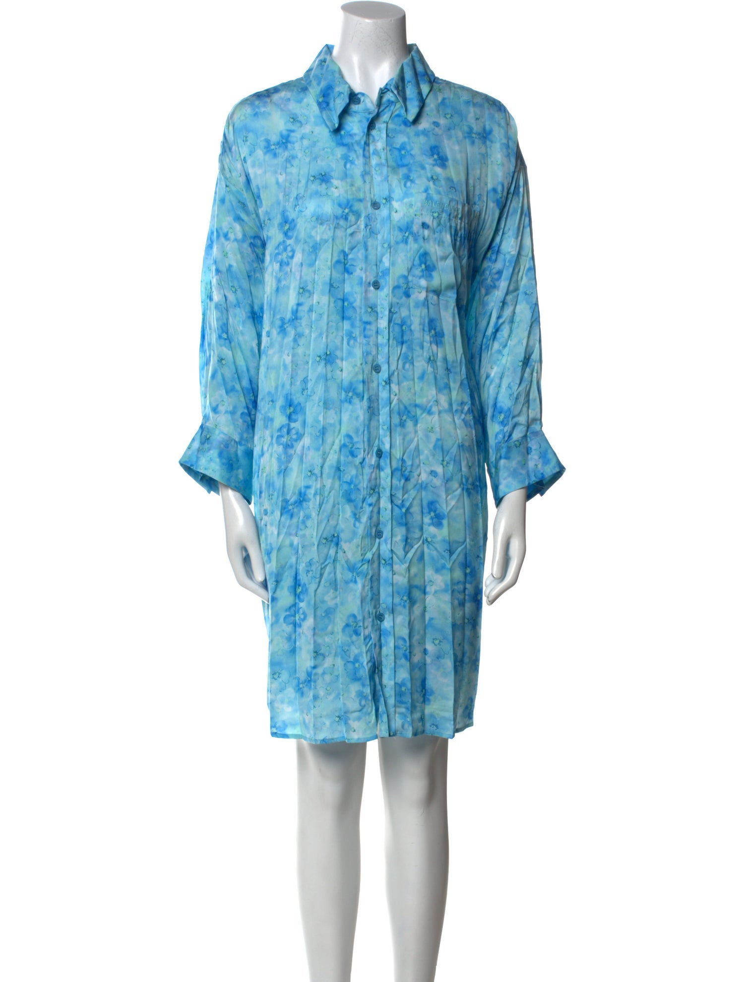 Balenciaga 2020 Printed Tunic