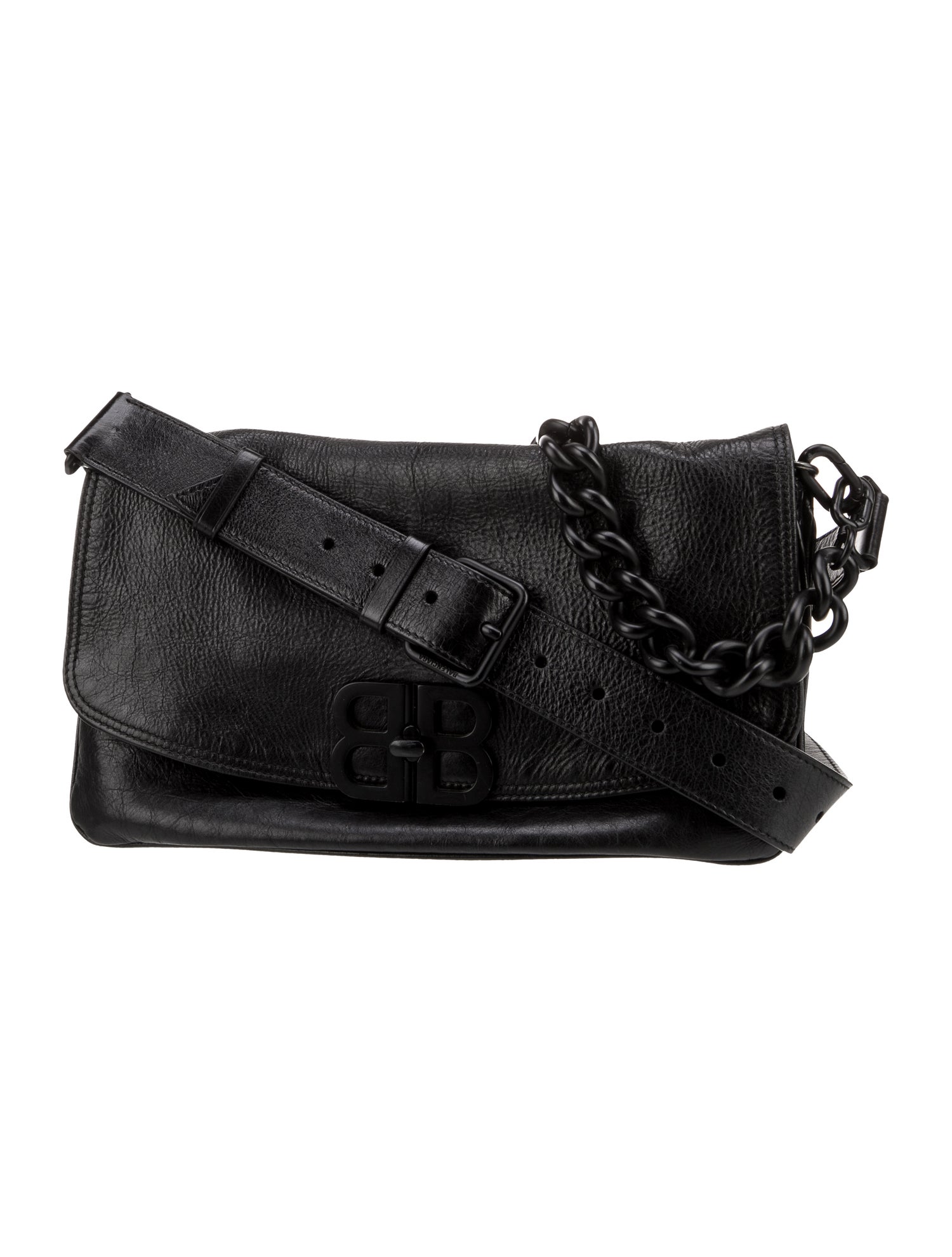 Balenciaga Leather BB Soft Medium 2024