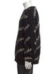 Balenciaga Printed Crew Neck Pullover