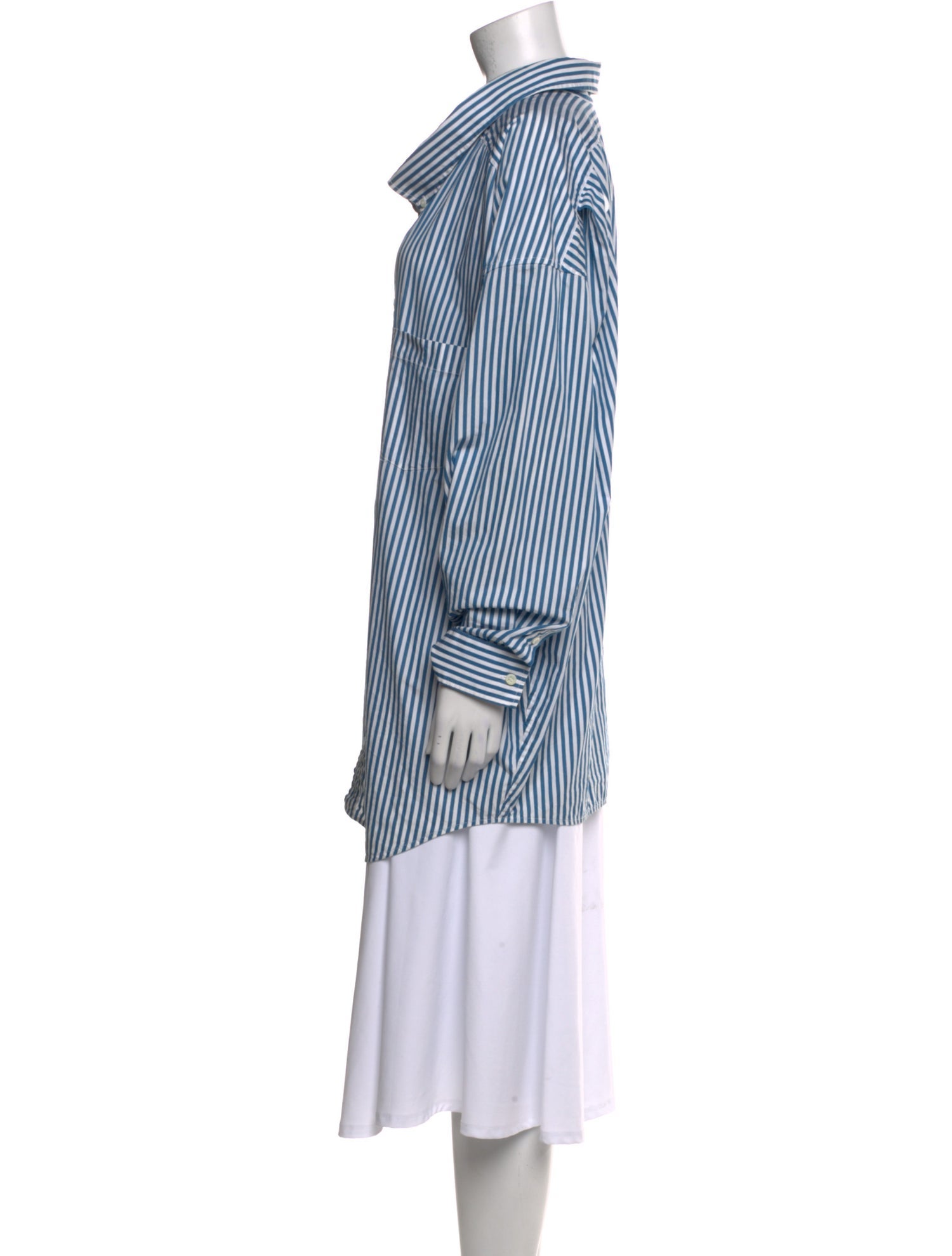 Balenciaga 2020 Striped Tunic