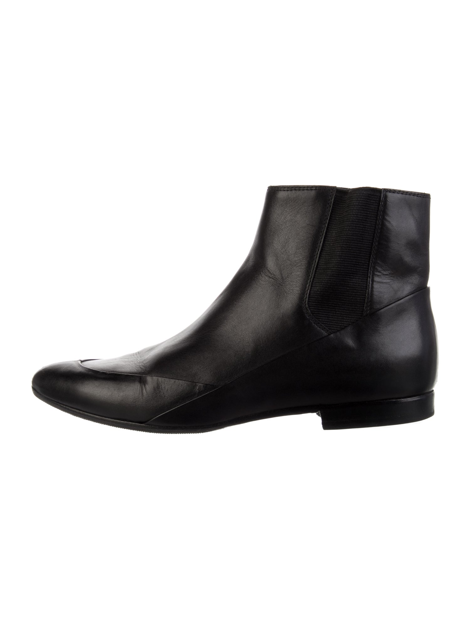 Balenciaga Leather Chelsea Boots