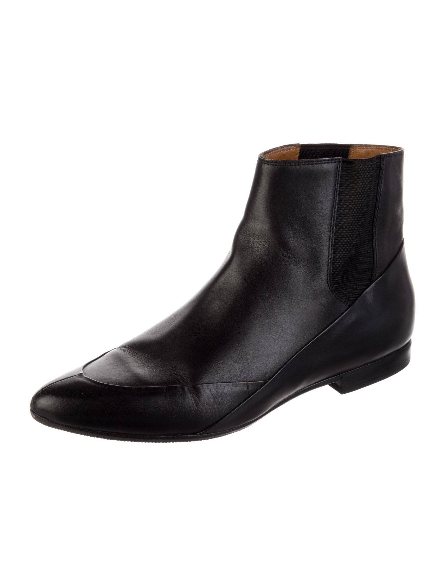 Balenciaga Leather Chelsea Boots