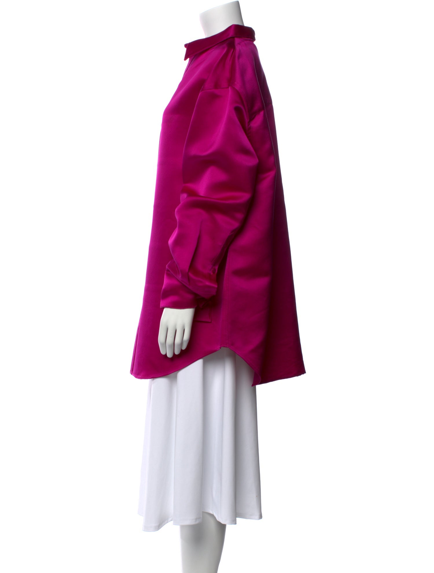 Balenciaga 2018 Silk Tunic