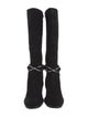 Balenciaga Suede Riding Boots