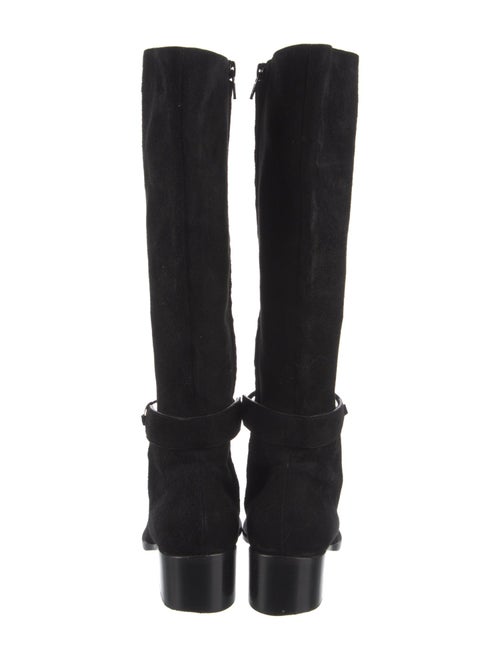 Balenciaga Suede Riding Boots