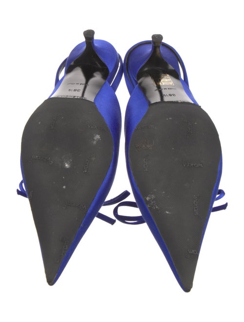 Balenciaga Satin Bow Accents Mules