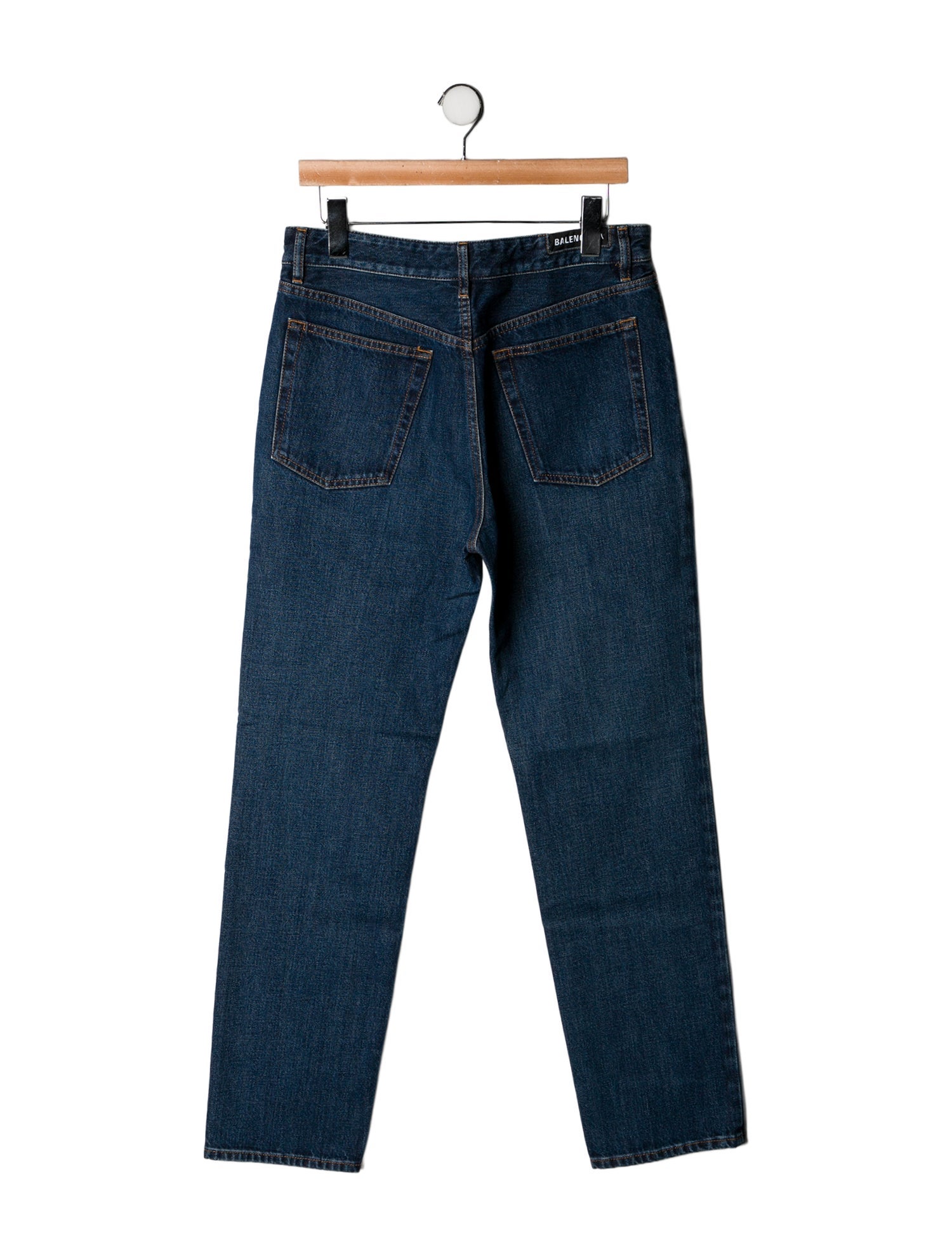 Balenciaga 2020-2021 Straight-Leg Jeans