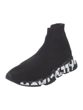 Balenciaga Speed Trainer 'Graffiti' Sock Sneakers